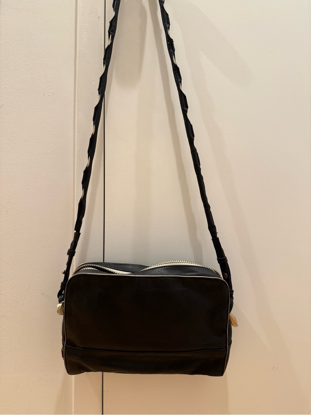 Pour la Victoire Leather Crossbody Bag AllSaints Anine Bing Reiss